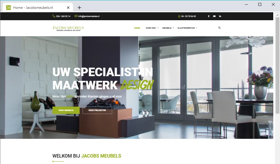 website Jacobsmeubels.nl