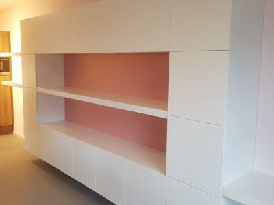 Design wandkast & werkplek